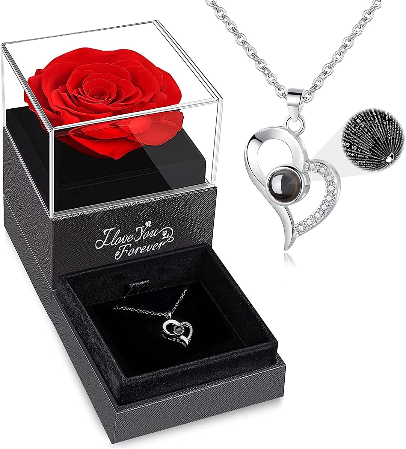 EternalLove Rose & Necklace